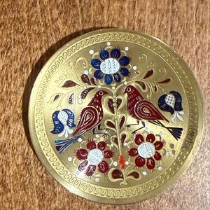 Decorative Trinket Dish by Wiener Damaszier Kunst (WDK) in Vienna, Austria